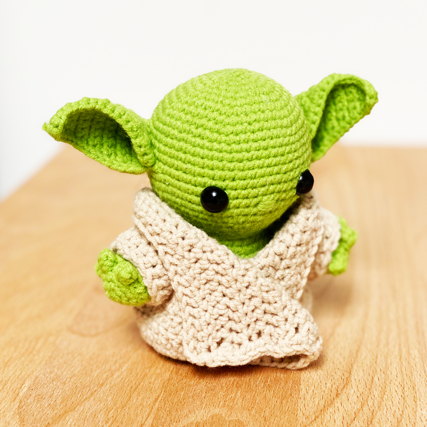 Yoda Crochet Doll