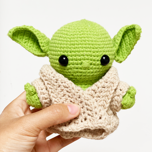 Yoda Crochet Doll